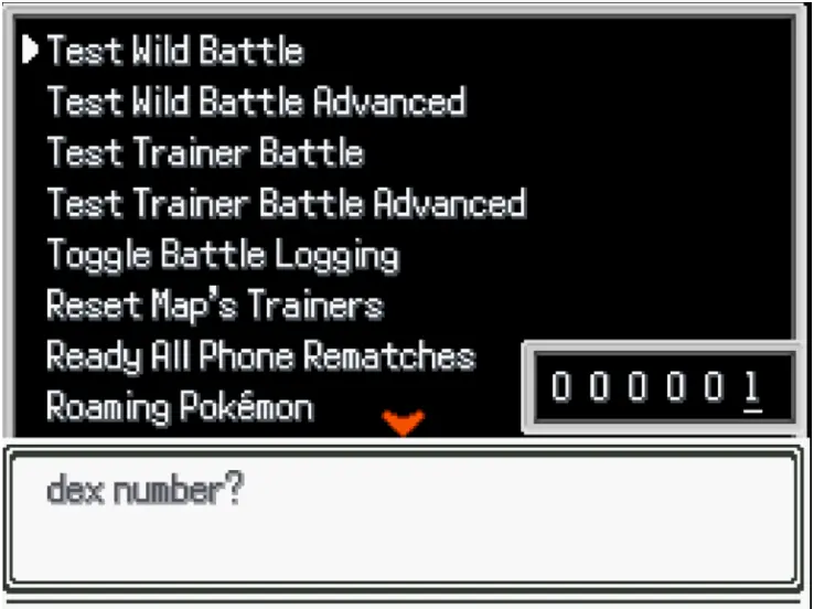 Pokemon infinite Fusion Cheats Battle Options